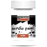 Χρώμα ακρυλικό Pentart 100ml, Titan White