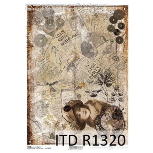 Ριζόχαρτο ITD Collection, 21x29cm, R1320 - Image 1
