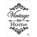 Stencil Aa Viva decor, Vintage Home