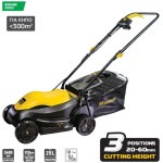F.F. Group ELM 32/1000 Easy Μηχανή Γκαζόν Ηλεκτρική 1000W