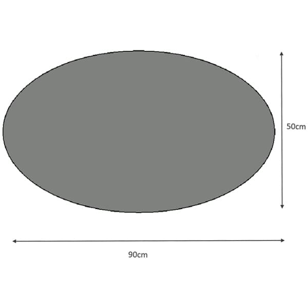 Καθρέφτης τοίχου Vista  χρώμα λευκό 90x50x2,2εκ. - Image 3