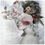 Πίνακας σε καμβά "Hidden Face"  ψηφιακής εκτύπωσης 60x60x3 εκ.