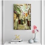Πίνακας σε καμβά "Picturesque Neighborhood"  ψηφιακής εκτύπωσης 40x60x3εκ. - Image 2