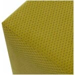 Σκαμπώ Ranma  υφασμάτινο χρώμα λαδί 40x40x40εκ. - Image 3