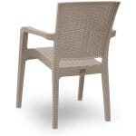 Πολυθρόνα πολυπροπυλενίου Clio  recycled χρώμα cappuccino 57x55x86εκ. - Image 3