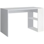 Γραφείο εργασίας Mikro  χρώμα λευκό 120x60x75εκ. - Image 3