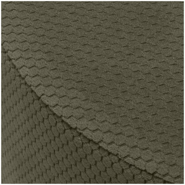 Σκαμπώ Genma  υφασμάτινο χρώμα πράσινο 80x40x40εκ. - Image 3