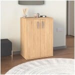 Παπουτσοθήκη - Ντουλάπι Manolo  χρώμα sapphire oak 60x38x81,4εκ. - Image 2