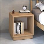 Κομοδίνο Gino  χρώμα sapphire oak 40x35,3x45εκ.