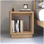 Κομοδίνο Gino  χρώμα sapphire oak 40x35,3x45εκ. - Image 3