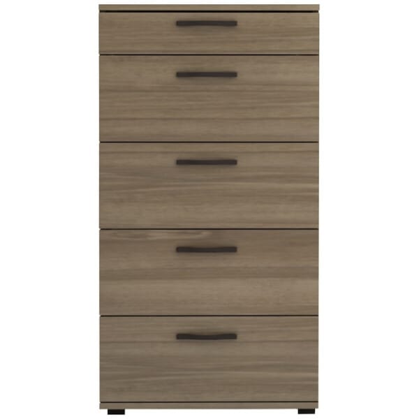 Συρταριέρα Helia  χρώμα καρυδί 60x44x108εκ. - Image 3