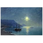 Πίνακας σε καμβά "Night in the Crimea"  ψηφιακής εκτύπωσης 60x40x3εκ.