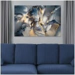 Πίνακας σε καμβά "Abstract Dream"  ψηφιακής εκτύπωσης 100x70x3εκ. - Image 2