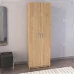 Παπουτσοθήκη Renso  δίφυλλη χρώμα sapphire oak 59,8x37,8x178,5εκ. - Image 2