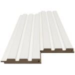 MDF PANEL ΜΕ 3D ΠΗΧΑΚΙΑ 502040 BEAT ST 16/119/2750mm WHITE NewPlan