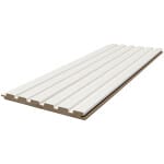 MDF PANEL ΜΕ 3D ΠΗΧΑΚΙΑ 502040 BEAT ST 16/119/2750mm WHITE NewPlan - Image 2