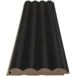MDF PANEL ME 3D ΠΗΧΑΚΙΑ 805090 WAVE ST 16/119/2750mm BLACK EDITION NewPlan - Image 3