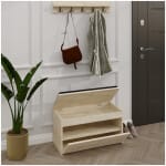Έπιπλο εισόδου Boby  χρώμα travertine 80x35x42εκ. - Image 2