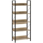Βιβλιοθήκη Connect  χρώμα florida oak 73x35x172εκ.