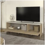 Έπιπλο τηλεόρασης Rebel  χρώμα rota oak - sandstone 150x35x45εκ. - Image 2