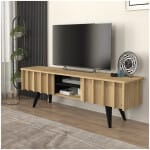 Έπιπλο τηλεόρασης Gemma  χρώμα sepet oak 150x35x46,7εκ.