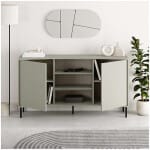 Μπουφές Frem  χρώμα ash green 150x40x81εκ. - Image 2