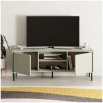 Έπιπλο τηλεόρασης Frem  χρώμα ash green 150x40x55εκ. - Image 2