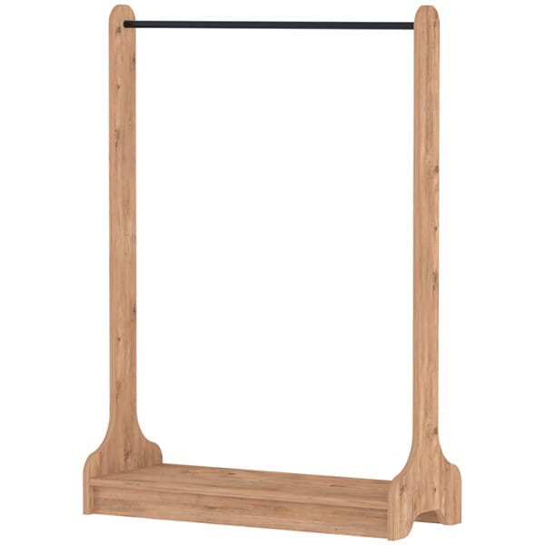 Έπιπλο εισόδου Belgum  χρώμα pine oak 87,3x35x128εκ. - Image 3