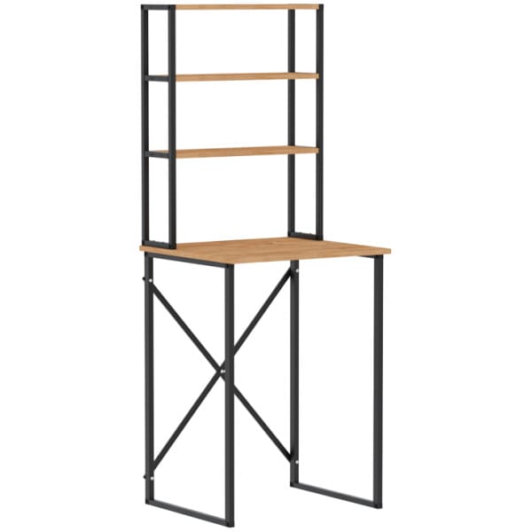 Έπιπλο πλυντηρίου Bobby  χρώμα pine oak 67x60x178εκ. - Image 3