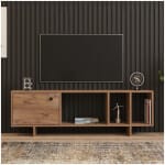 Έπιπλο τηλεόρασης Folsom  χρώμα atlantic pine 140x29,9x45εκ. - Image 2