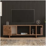 Έπιπλο τηλεόρασης Folsom  χρώμα atlantic pine 140x29,9x45εκ. - Image 3