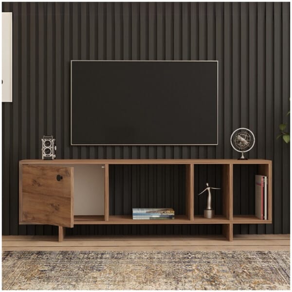 Έπιπλο τηλεόρασης Folsom  χρώμα atlantic pine 140x29,9x45εκ. - Image 3