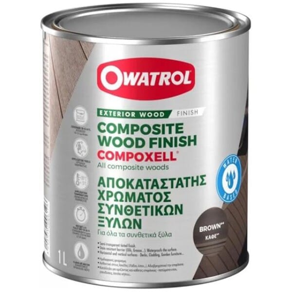 ΑΠΟΚΑΤΑΣΤΑΤΗΣ  OWATROL COMPOXELL BROWN - 2,5L NewPlan