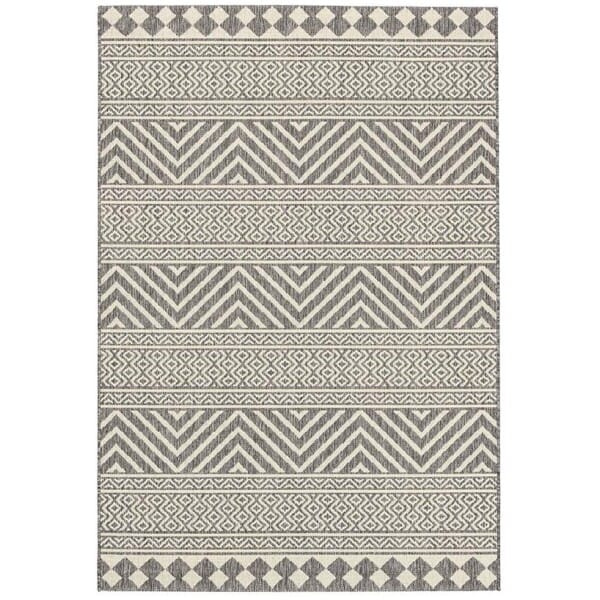 ΧΑΛΙ ETHNIK  7525D  GREY-ECRU - 133X190  NewPlan - Image 1