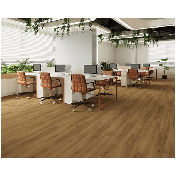 BASIC LVT ΒΙΝΥΛΙΚΗ ΛΩΡΙΔΑ 2mm BROWN OAK 8852 NewPlan - Image 3