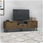 Έπιπλο τηλεόρασης Jasmine  χρώμα καρυδί 170x35x50εκ.