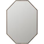 Καθρέπτης τοίχου Ursula Μegapap χρώμα καρυδί 45x2x70εκ. - Image 4