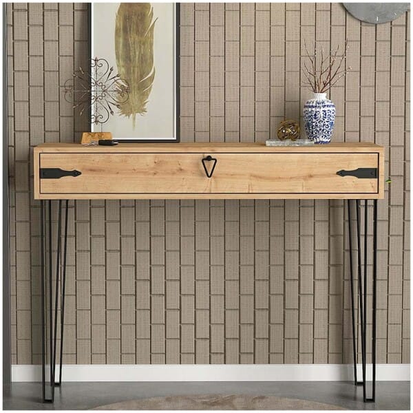 Κονσόλα Cenova  χρώμα sapphire oak 120x35x89,8εκ. - Image 5