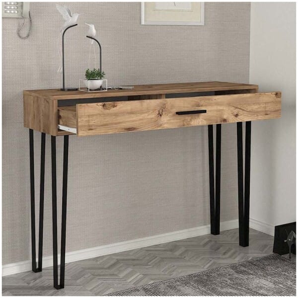 Κονσόλα Rochel  χρώμα atlantic pine 120x35x89,8εκ. - Image 4