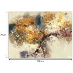 Πίνακας σε καμβά "Abstract Tree"  ψηφιακής εκτύπωσης 100x70x3εκ. - Image 3