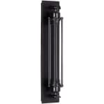 ΑΠΛΙΚΑ ΤΟΙΧΟΥ 2ΦΩΤΗ BEACON HM4463 ΜΕΤΑΛΛΟ ΣΕ ΜΑΥΡΟ 10x10x47Υεκ.