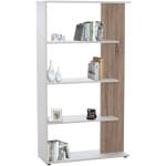 ΒΙΒΛΙΟΘΗΚΗ HARVEY HM8770 80X23X141 ΛΕΥΚΟ