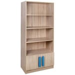 ΒΙΒΛΙΟΘΗΚΗ PLAYROOM SONAMA-ΣΙΕΛ HM10146.02 80X35X180εκ.