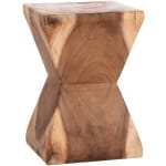 ΒΟΗΘΗΤΙΚΟ ΣΚΑΜΠΟ ANVIL HM9756.11 ΞΥΛΟ SUAR ΣΕ ΦΥΣΙΚΟ ΧΡΩΜΑ 31x31x45Yεκ.