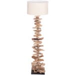 ΔΙΑΚΟΣΜΗΤΙΚΟ ΦΩΤΙΣΤΙΚΟ ΔΑΠΕΔΟΥ ALTAR HM4430 DRIFTWOOD--ΛΕΥΚΟ PVC Φ45x155Υεκ.