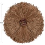 ΔΙΑΚΟΣΜΗΤΙΚΟ ΤΟΙΧΟΥ ΣΤΡΟΓΓΥΛΟ ABOR HM4717 ΙΝΕΣ SISAL ΦΥΣΙΚΟ Φ60εκ. - Image 2