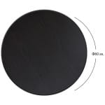 ΕΠΙΦΑΝΕΙΑ ΤΡΑΠΕΖΙΟΥ 272 WERZALIT Φ60Χ2.5εκ. ΣΕ WENGE ΧΡΩΜΑ HM5227.03 - Image 2