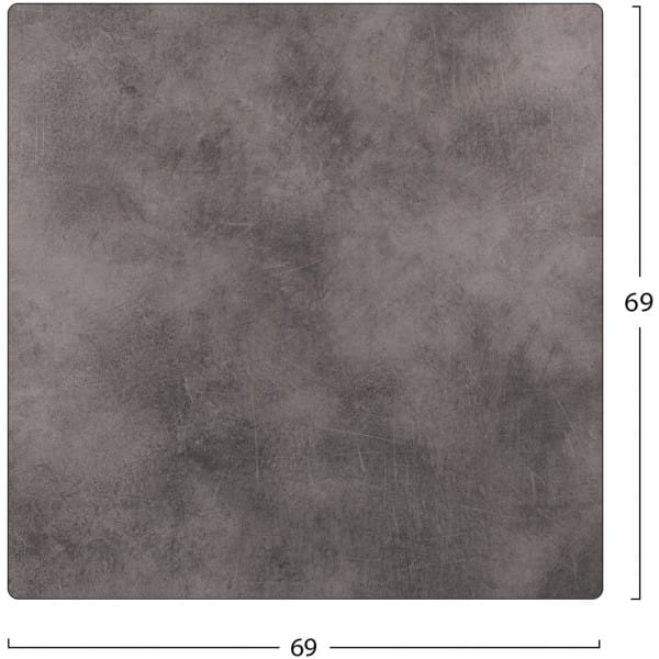 ΕΠΙΦΑΝΕΙΑ ΤΡΑΠΕΖΙΟΥ HPL HM5838.12 CEMENT 69x69 εκ. ΠΑΧΟΥΣ 12mm. - Image 2