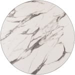 ΕΠΙΦΑΝΕΙΑ ΤΡΑΠΕΖΙΟΥ HPL HM5841.11 MARBLE WHITE-GREY Φ60 εκ. ΠΑΧΟΥΣ 12mm.