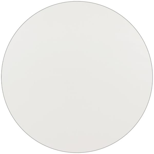 ΕΠΙΦΑΝΕΙΑ ΤΡΑΠΕΖΙΟΥ HPL HM5842.02 ΛΕΥΚΗ Φ69 εκ. ΠΑΧΟΥΣ 12mm. - Image 1
